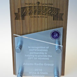 wine and stein custom award